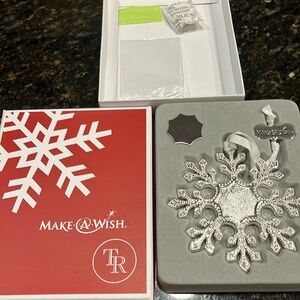 Things Remembered Make a Wish Snowflake ornament